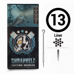 Agujas para tatuajes Shrapnelz – 13 Liner