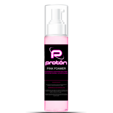 Espuma Protón – Pink Foamer con Pantenol, Alantoina y Aloe Vera – Espuma Limpiadora -220ml
