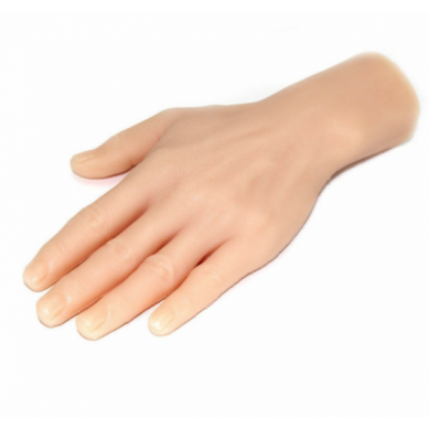 Mano de silicona – Larga izquierda