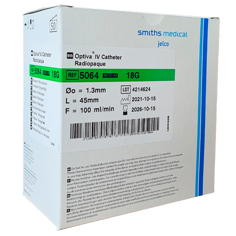 Optiva  Cateter  18G