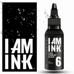 I AM INK – Tinta para tatuajes – Negro Intense – 100ML