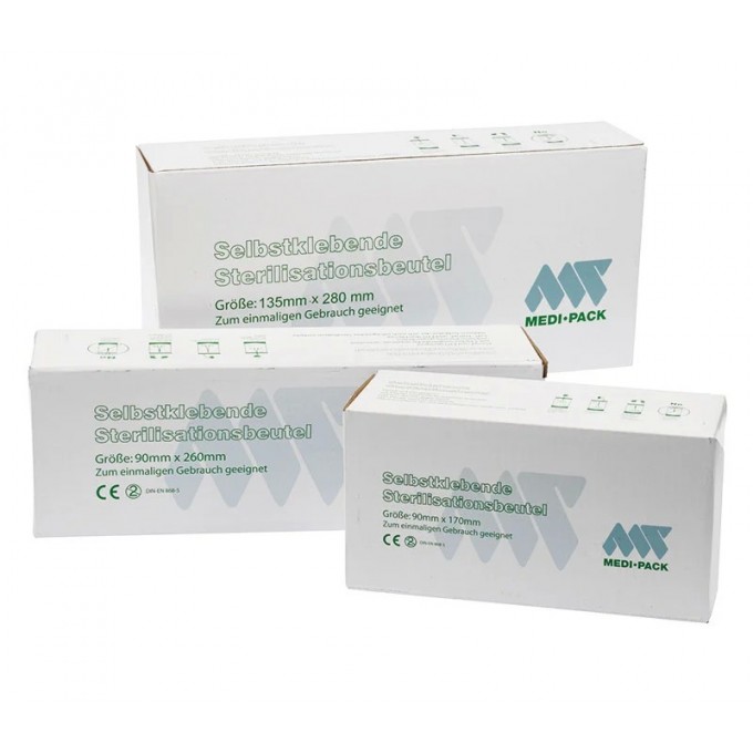 Bolsa de esterilización autoadhesiva Medi-Pack