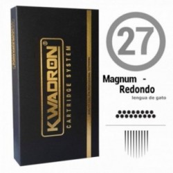 27RM KWADRON CARTUCHOS MAGNUM REDONDA -SEMLT 0.30MM