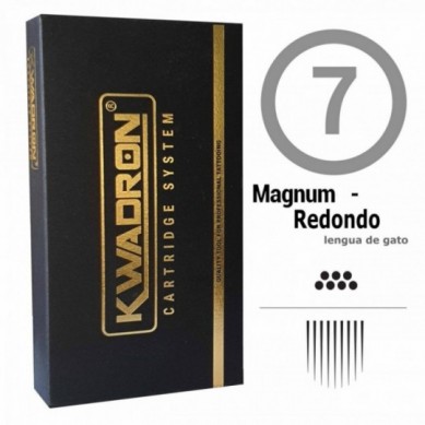 7RM KWADRON CARTUCHOS Magnum redonda  (0.25MM/0.30MM/0.35MM)