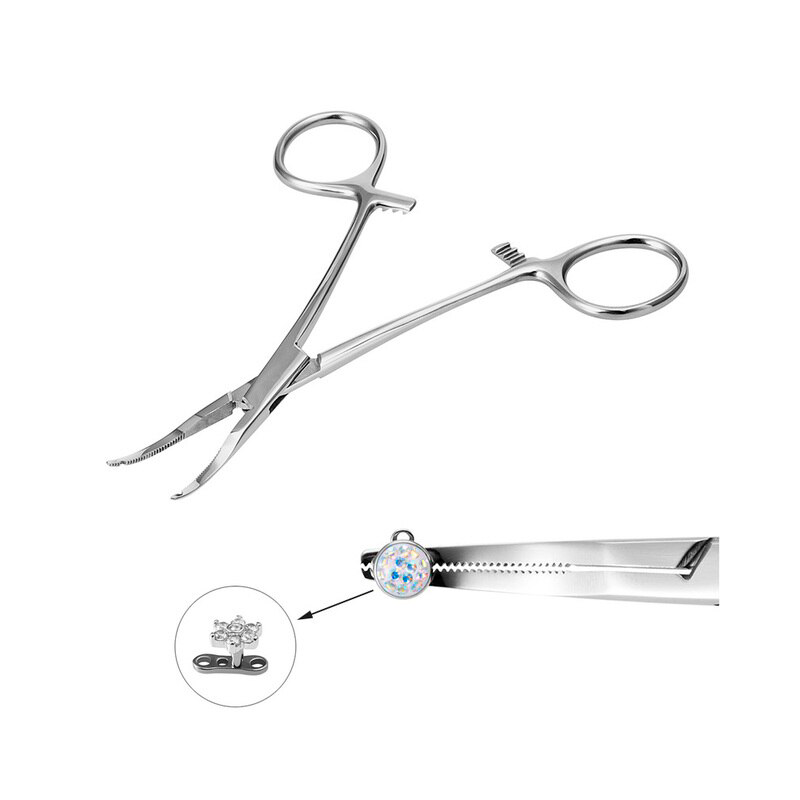 Pinzas para Piercing Microdermal