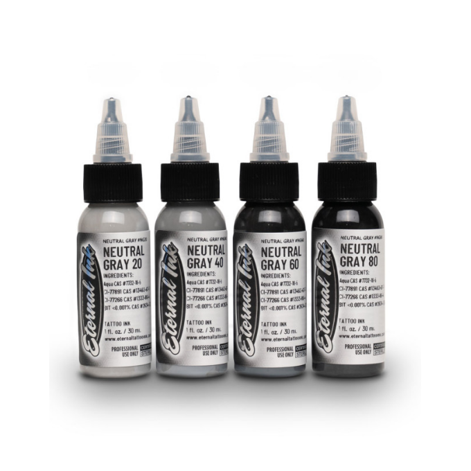 Neutral Gray Special Set by Eternal Ink – 15ml/30ml