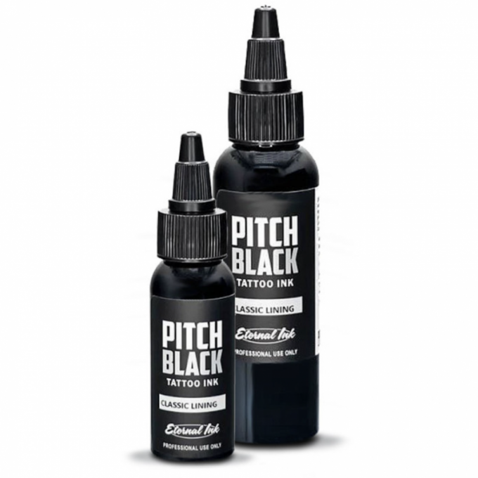 Pitch Black Classic Lining by Eternal Ink – 30ml/60ml
