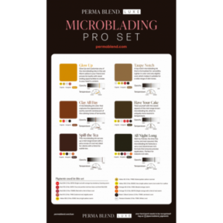 Microblading Pro Set – Perma Blend Luxe – 6 x 10 ml