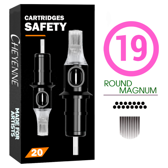 19RM 0.30 CARTUCHOS CHEYENNE ROUND MAGNUM-20 UDS