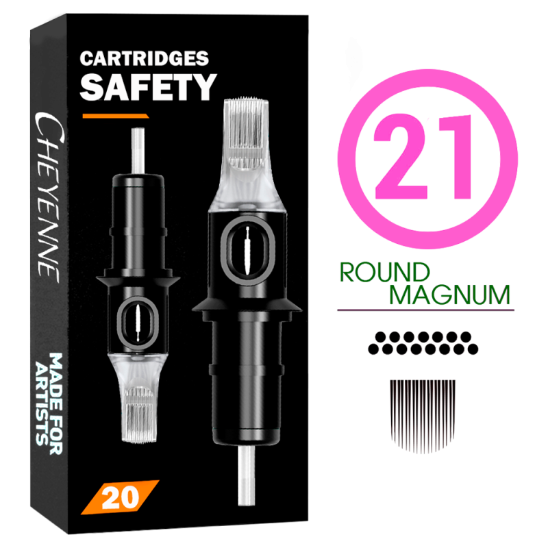 21RM 0.40 CARTUCHOS CHEYENNE ROUND MAGNUM-20 UDS