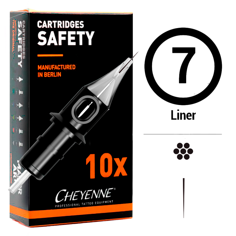 7RL 0.25/0.30 CARTUCHOS CHEYENNE PARA LINEA