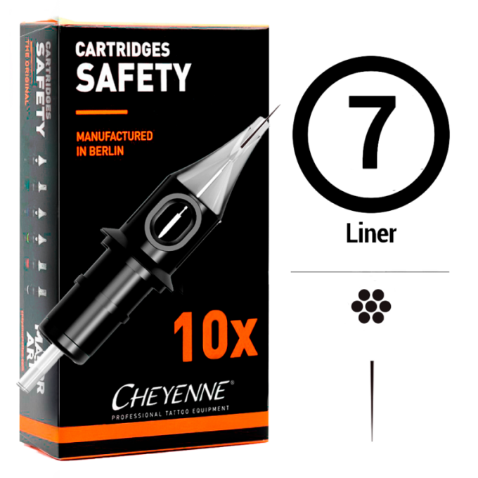 7RL 0.25/0.30 CARTUCHOS CHEYENNE PARA LINEA