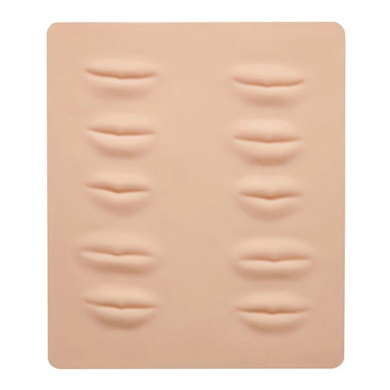Piel sintética de prácticas Labios 3D