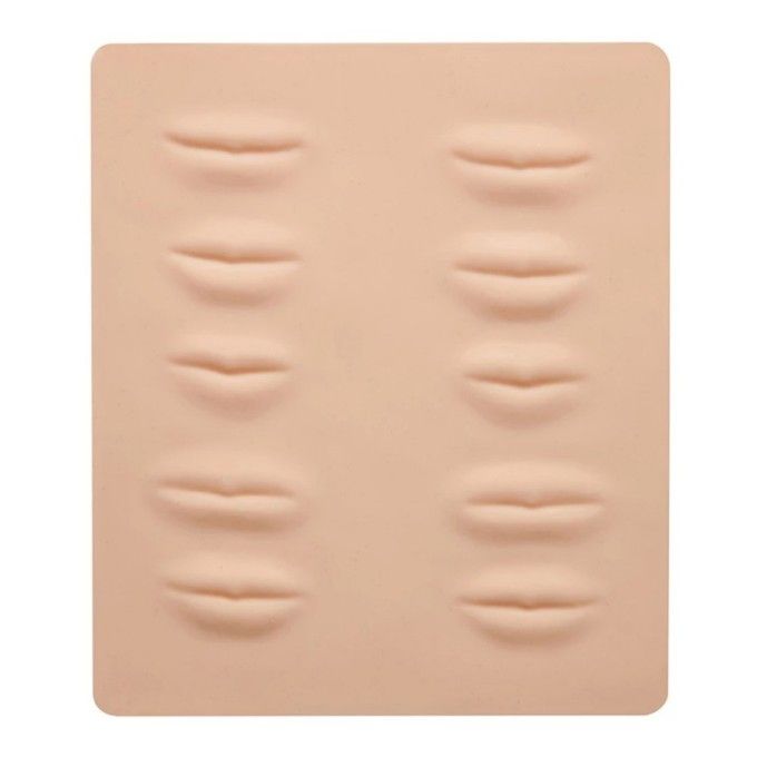 Piel sintética de prácticas Labios 3D