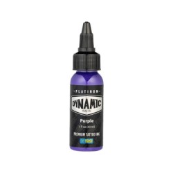 Dynamic Tattoo Ink Platinum – Tinta de tatuaje Purple – 30 ml