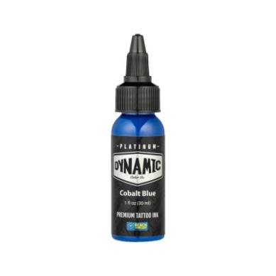 Dynamic Tattoo Ink Platinum – Tinta de tatuaje Cobalt Blue – 30 ml