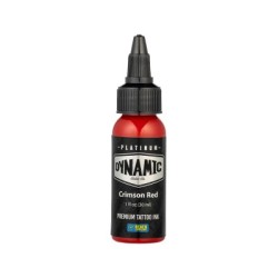 Dynamic Tattoo Ink Platinum – Tinta de tatuaje Crimson Red – 30 ml