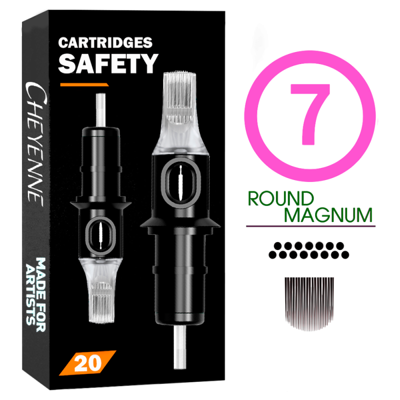 7RM 0.30 CARTUCHOS CHEYENNE ROUND MAGNUM-20 UDS