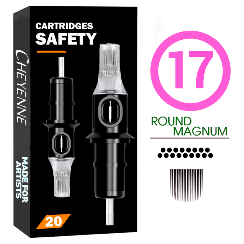 17RM 0.35 CARTUCHOS CHEYENNE ROUND MAGNUM-20 UDS