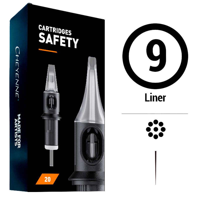 9RL (0.30MM) CARTUCHOS CHEYENNE PARA LINEA-20 UDS