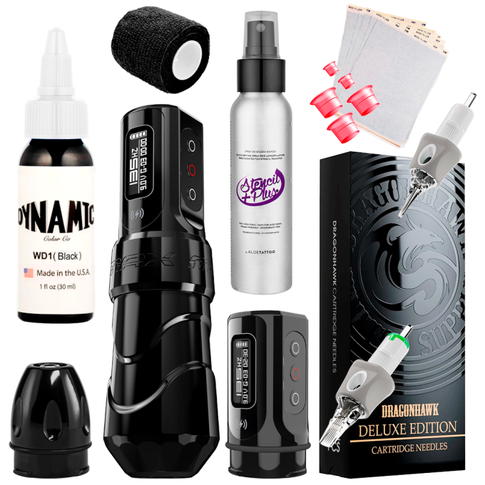 Kit de Tatuaje Inalámbrico Completo
