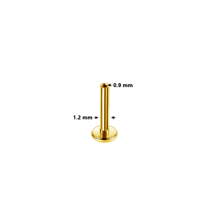 Base de Titanio ASTM F136 con Rosca Interna