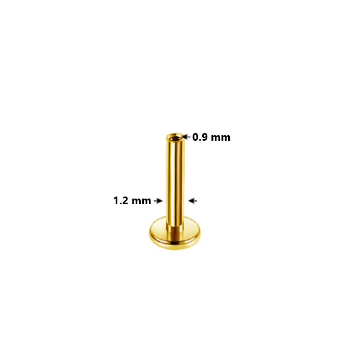 Base de Titanio ASTM F136 con Rosca Interna