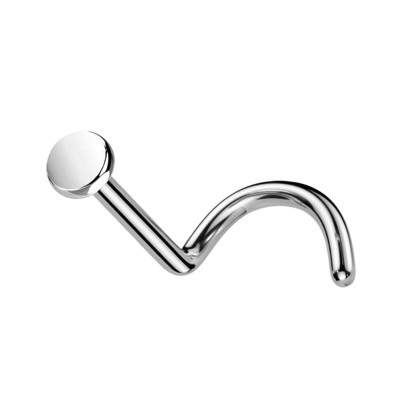 Nostril Titanio ASTM F136 con Disco Plano