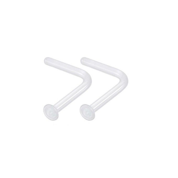 Nostril de PTFE Transparente Tipo-L con Disco Plano