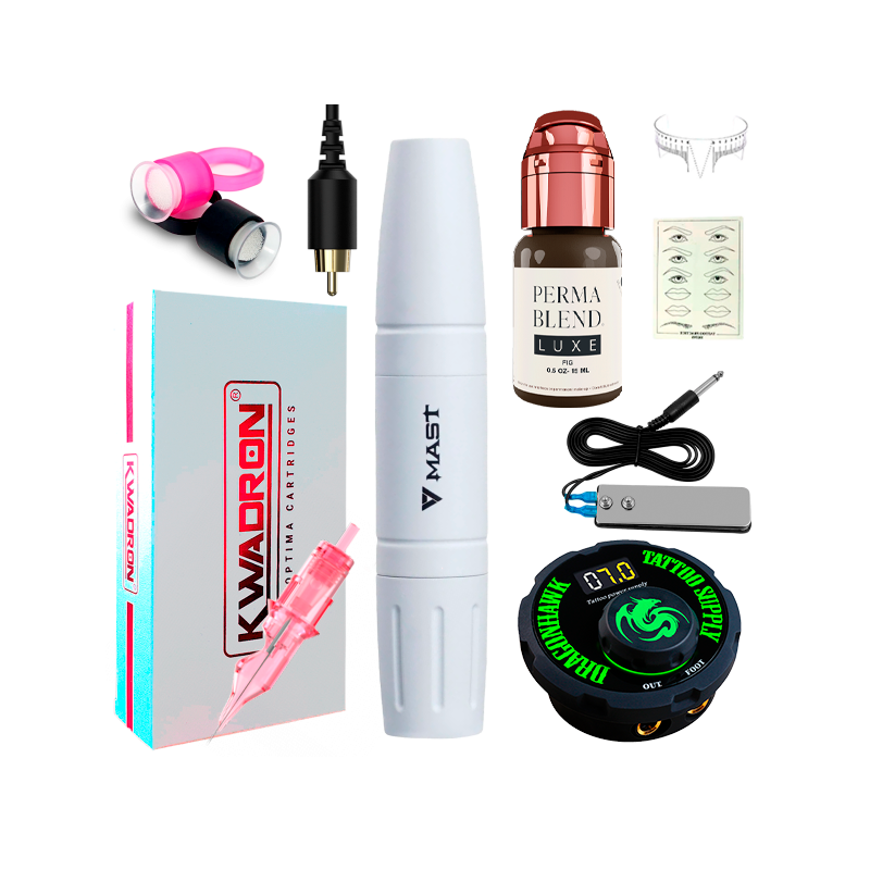 Kit Maquillaje Permanente para Micropigmentación - Kit Profesional Micropigmentación