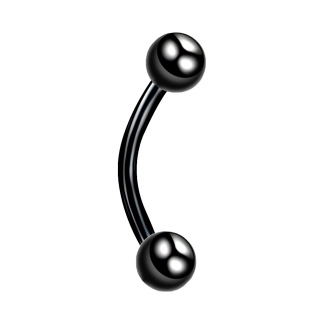 Curved Barbell (Banana) de Acero Inoxidable