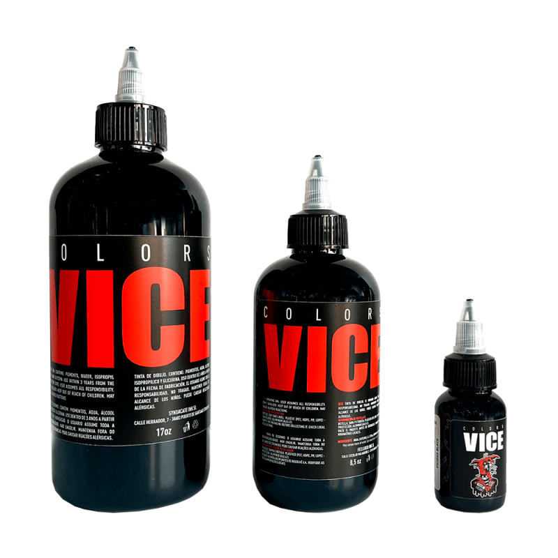 Vice Colors - Vicious Black - 500ml/250ml/30ml