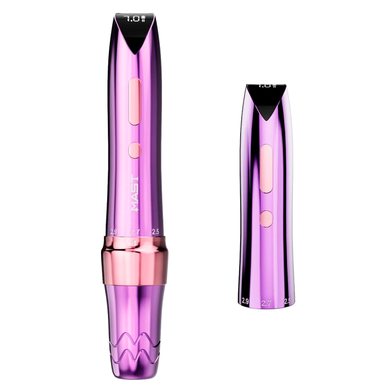 Máquina de Tatuaje Inalámbrica y Maquillaje Permanente - Mast P60 con 2 Baterías
