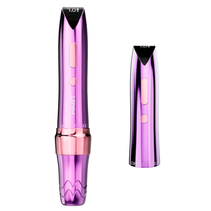 Máquina de Tatuaje Inalámbrica y Maquillaje Permanente - Mast P60 con 2 Baterías