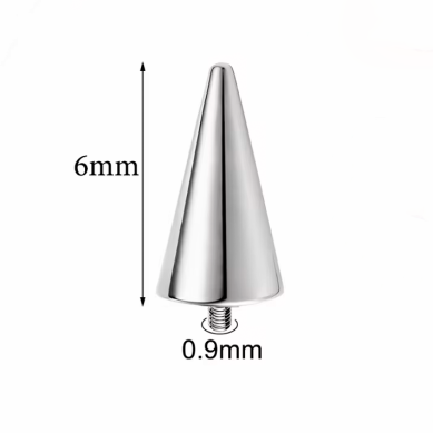 Recambio estilo Pincho de Titanio ASTM F136