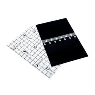 Dermalize Pro Total Black Sun Block - Película protectora para tatuajes precortadas - 15 x 10 cm