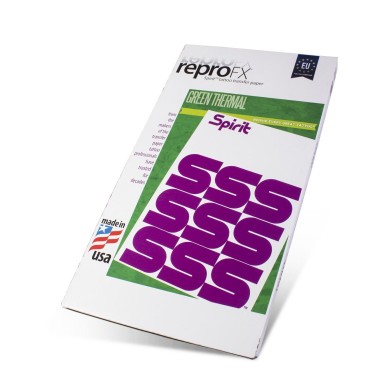 REPRO FX SPIRIT THERMAL GREEN (EXTRALARGO) 100UDS. TATTOO TRANSFER USA