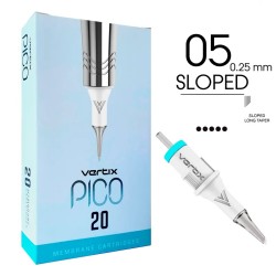 Vertix Pico 5 SLOPED / 0.25mm Long Taper (paquete de 20 unidades)