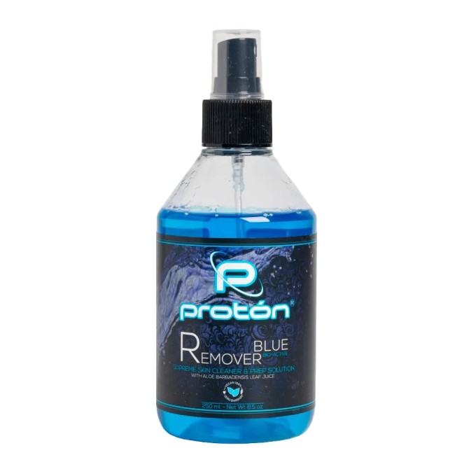 Protón Stencil Remover & Skin Cleanser Azul – 250 ml