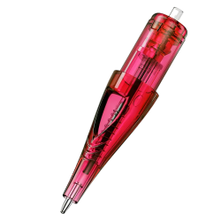 Agujas para cartuchos de bolígrafo Dragonhawk - Rojo 0.7mm (por unidad)
