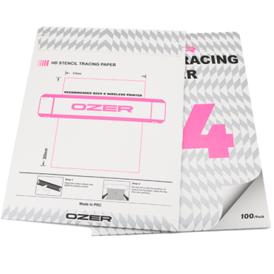 Papel de Calco para Esténcil Ozer X