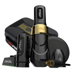 Maquina de Tatuar Inalámbrica FK Irons Flux Max ULTRA Bundle - Blade