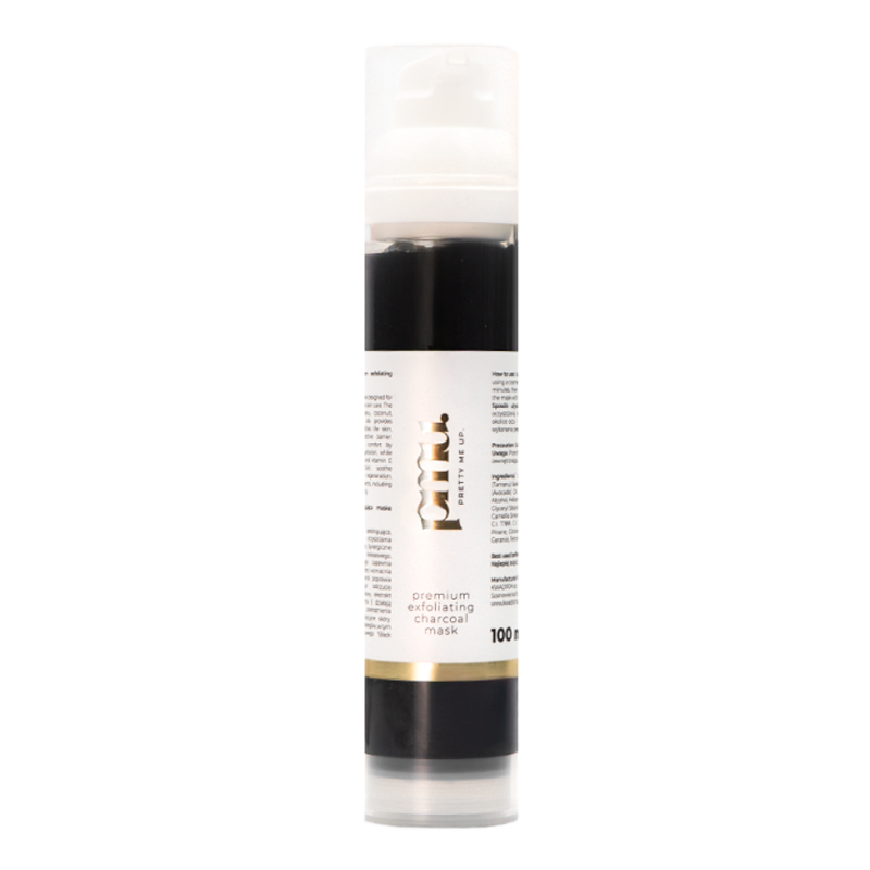 Mascarilla Exfoliante de Carbón Pretty Me Up PMU - 100ml