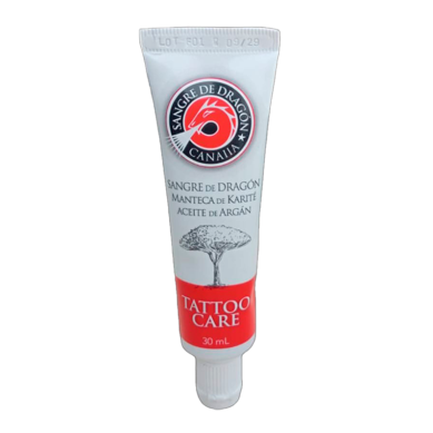 Crema para Cicatrización de Tatuajes - Sangre de Dragón, Manteca de Karité y Aceite de Argán 30ml