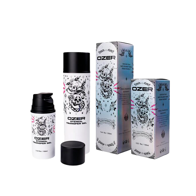 Ozer stencil gel de transferencia para plantillas de tatuajes 100ml / 200ml