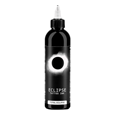 Tinta negra de tatuaje - Eclipse - Homologada en España - 260 ml