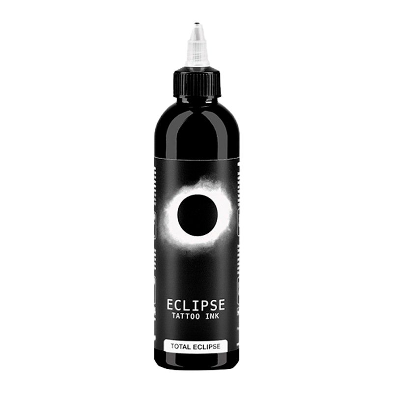 Tinta negra de tatuaje - Eclipse - Homologada en España - 260 ml