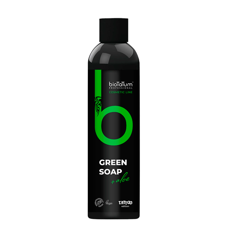 BioTaTum - Jabón Verde con Aloe Vera - 250ml