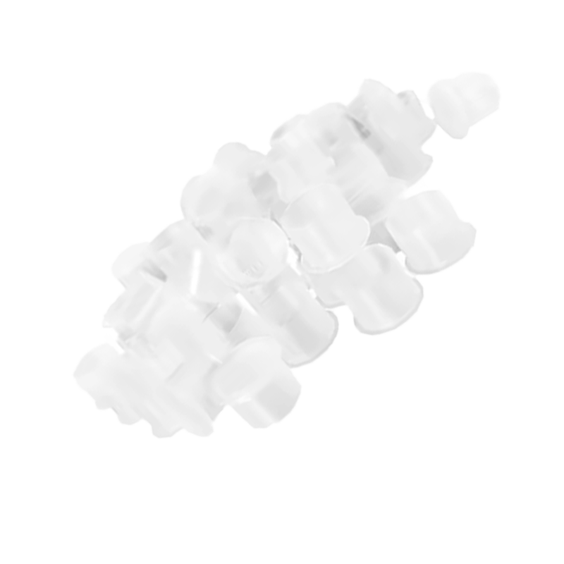 Caps con Base Negros o Blancos - 17/20mm 50uds