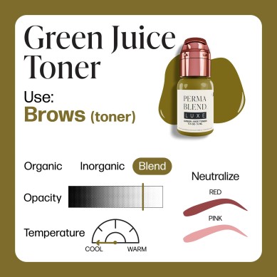 GREEN JUICE TONER – PERMA BLEND LUXE 15ML